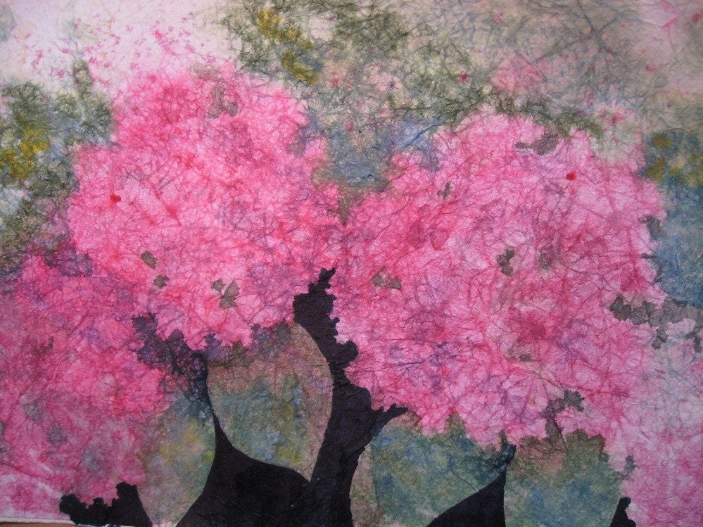 Pretty in Pink-Hydrangeas-Reproduction of Watercolor