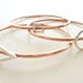 Copper and Sterling Silver Bangles Shapes