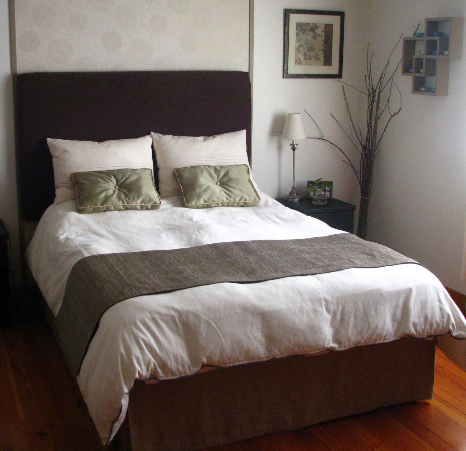 King Hemp Cotton Duvet Cover with Piping, Organic Bedding