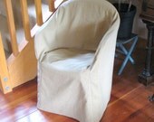 Slipcover Pattern, Outdoor Resin Chair, Low-Back, New Style
