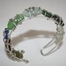WIre Wrapped Seaglass Bracelet