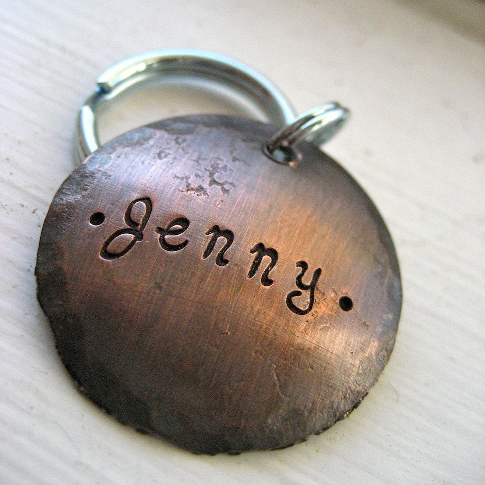 The Jenny Tag - personalized pet id tag