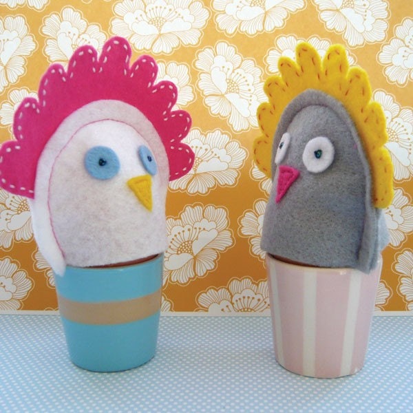 2 Chicken Egg Cozies
