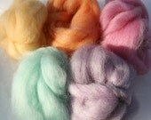 NEW colors five for five roving pack, spring mix