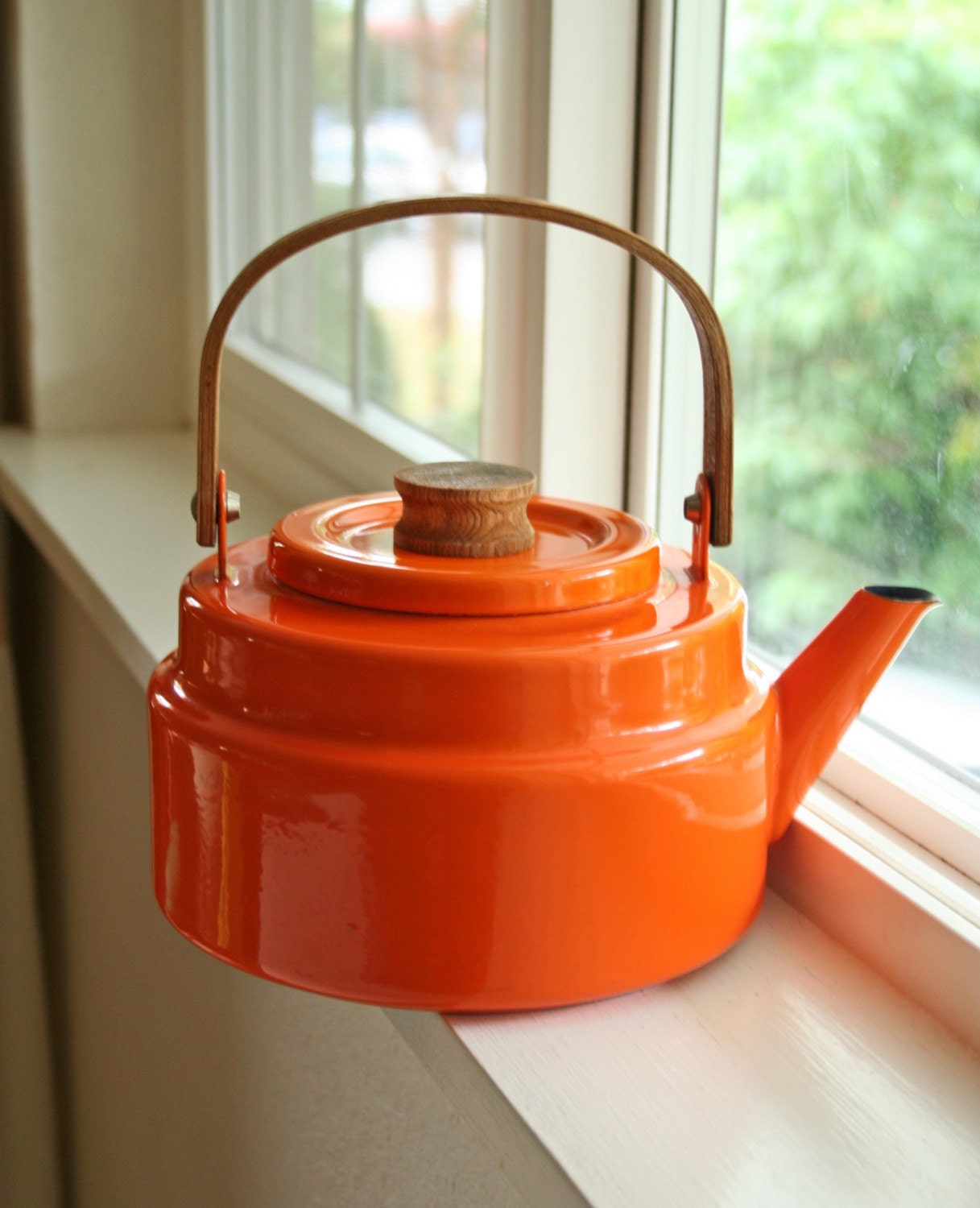 Orange Tea Kettle