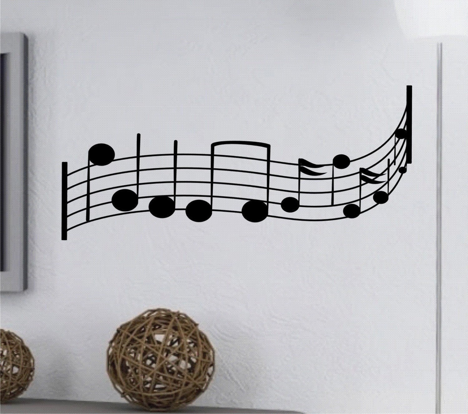 Musical Notes - Wall Decal Vinyl Wall Art Stickers