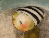 Art  print portrait kids nursery wall art I'm off to see the World