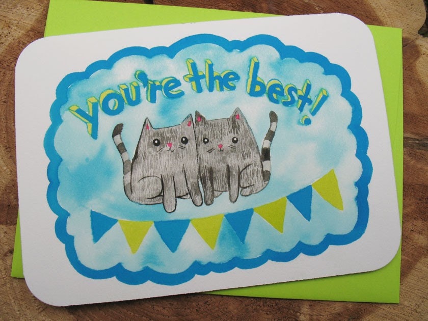 You're the best NOTECARD