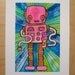 Robot Ice Cream Cone 8x10 Fine Art Print