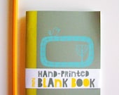 Bird and Tree Mini Blank Book