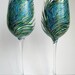 Peacock Pinot Grigio Wine Glasses--Set of 2