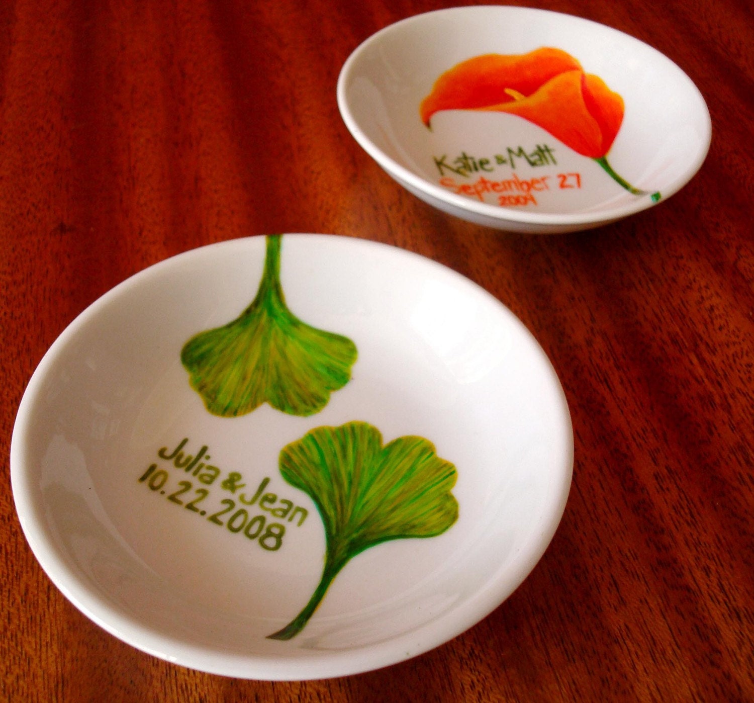 Custom Painted Ring Dish