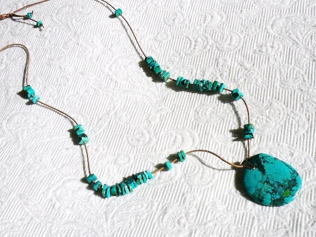 turquoise necklace, no. 28