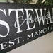 Personalized Last Name Sign, Custom Sign, Family Name Sign Wedding Present, personalalized wedding,  Engagement gift