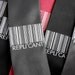 Replicant Mens Necktie - Blade Runner Inspired Barcode Tie for Men in Grey, Black or Magenta