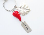 Some Like it Hot Keychain / Bag Ring