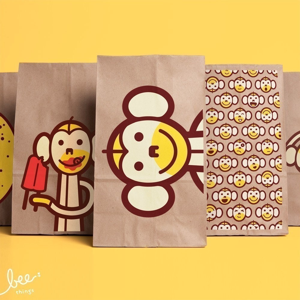 monkey snack sacks
