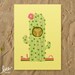 pygmy cactus owl, day limited edition print