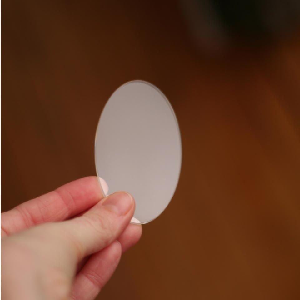 3-inch ovals (pair)