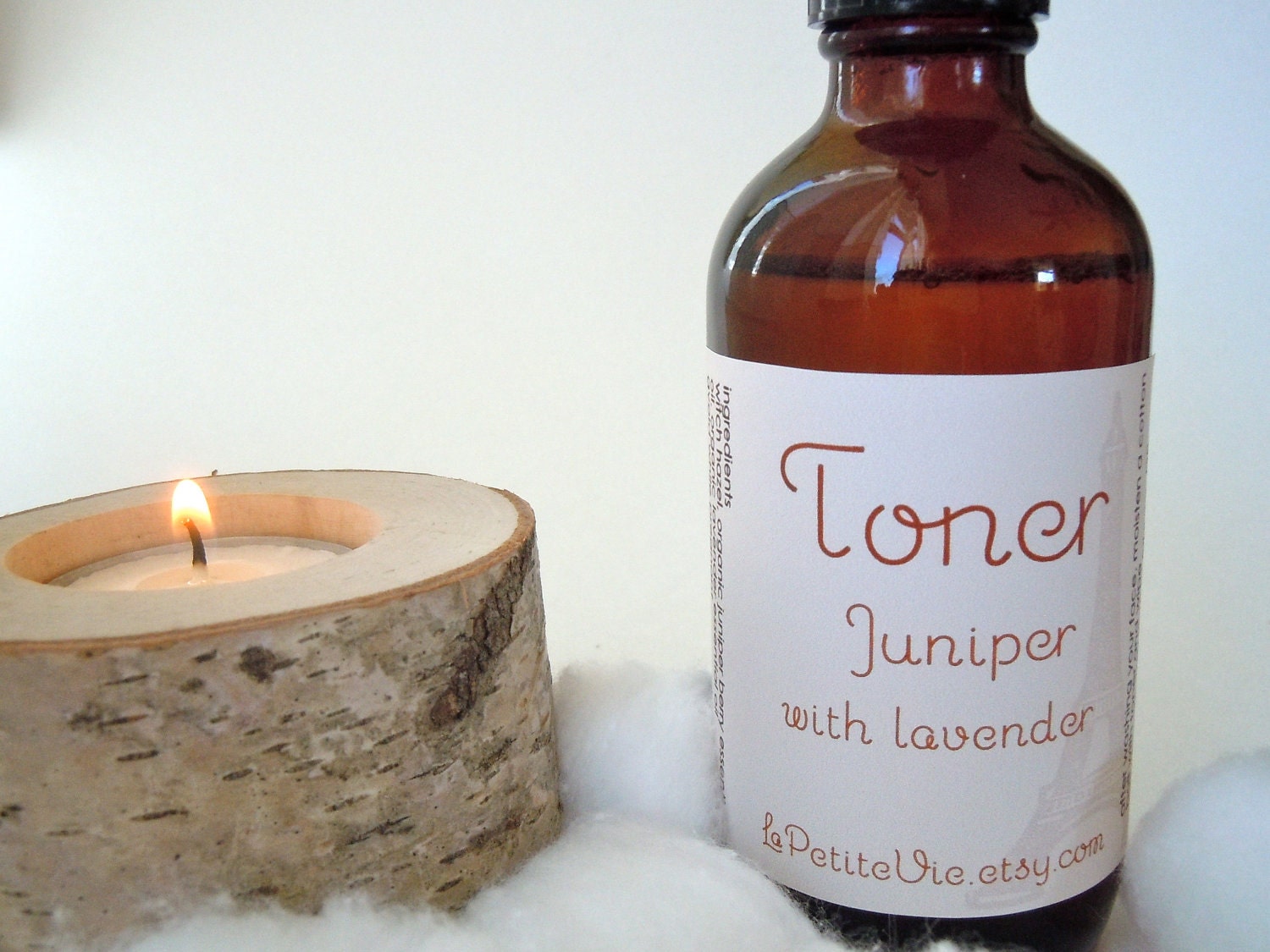 Facial toner with juniper and lavender