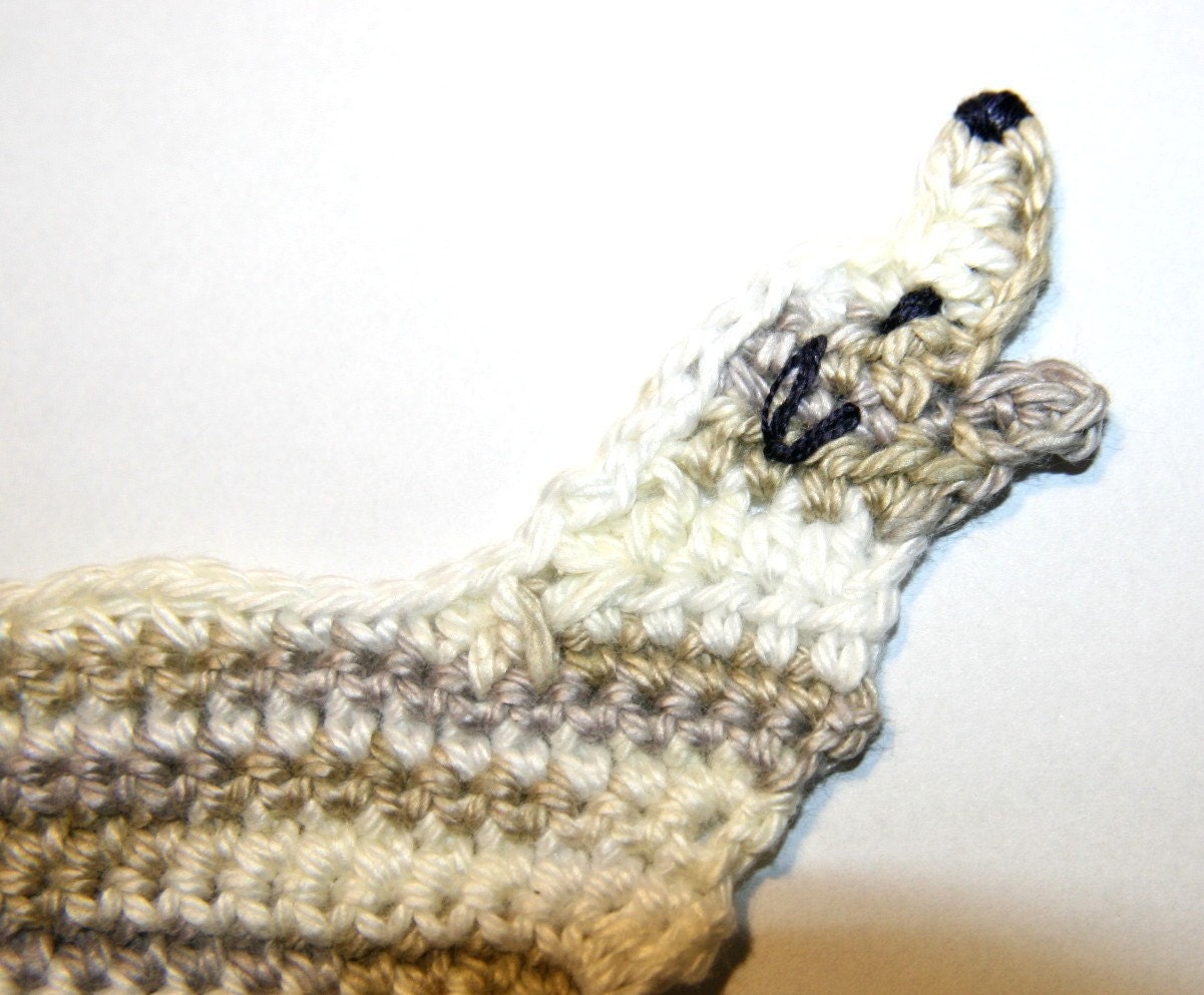 Pattern- Howling Dog crochet PDF