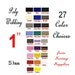 5 Yards, 1 inch, POLY Webbing, Medium Weight, Strap, Your Choice of ONE Color