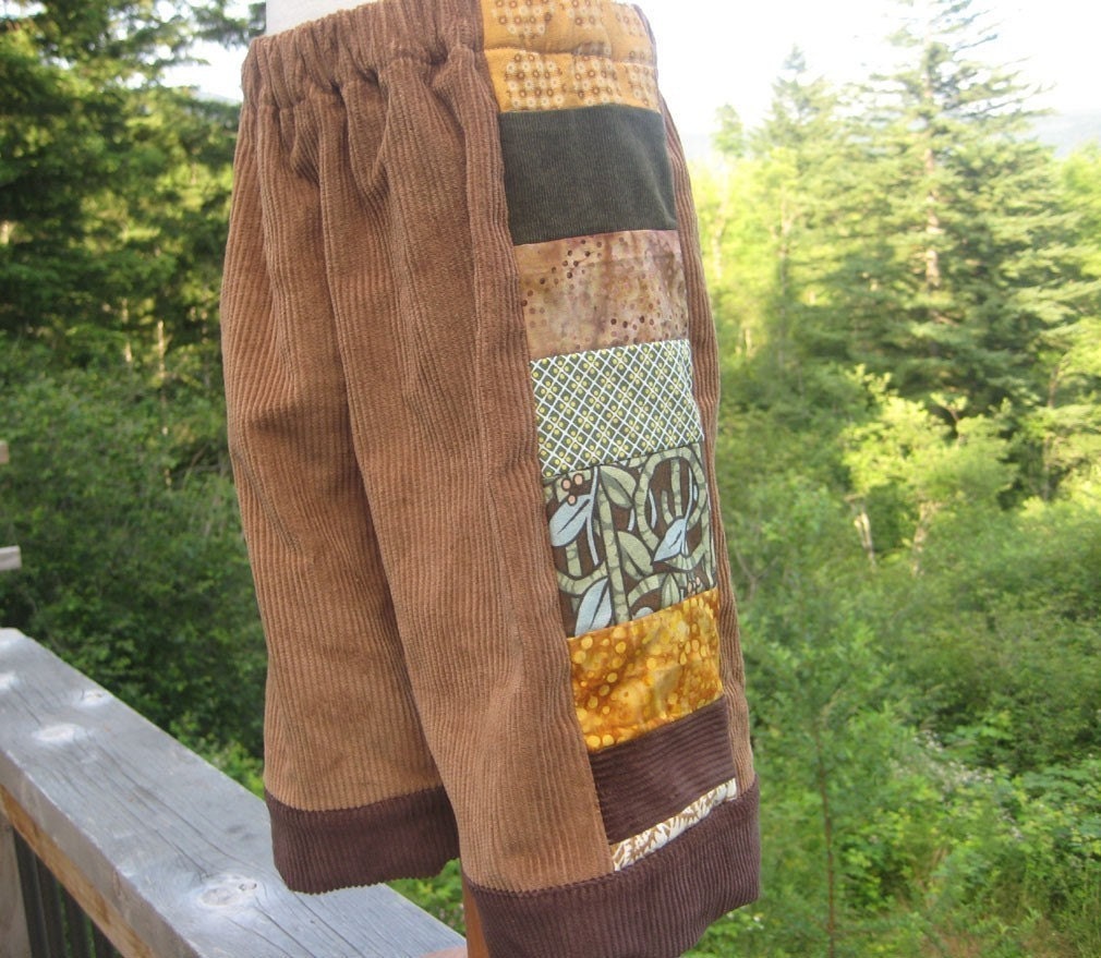 Custom Patchwork Pocket Boho Retreat Shorts.. 6 months, 12 months, 18 months, 2T, 3T, 4T, 5, 6, 7, 8