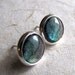 Northern Lights 10mm Silver Post Earrings