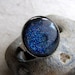 Starry Starry Night Ring in Silver Navy Blue Ring