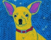 CHI WHO WAH - Dog Pop Art - Chihuahua Print - Chihuahua Art - by dogpopart