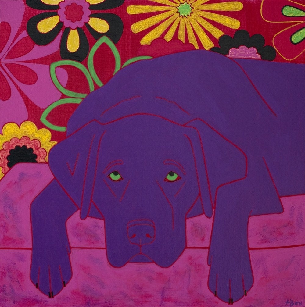 True Loyalty - Labrador Art - Dog Pop Art Print - Pet Lover - by dogpopart