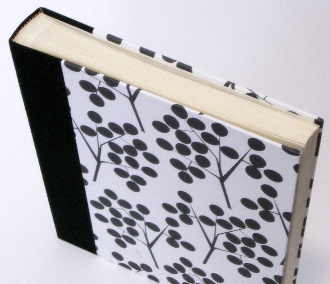 Custom Guestbook / Album 8.25 x 10 with 30 ivory pages with glassine tissue overlays-monochromatic berry print