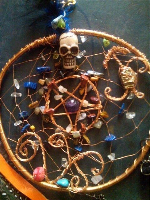 Ancestral Rootz Charmed  Dream Catcher(copper