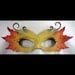 autumn maple faerie mask