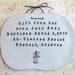 Personalized Baptism Wall Hanging