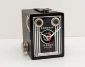 Recycled Kodak Brownie Camera Clock