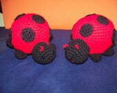 Handmade Crochet Lady the Ladybug plush toy