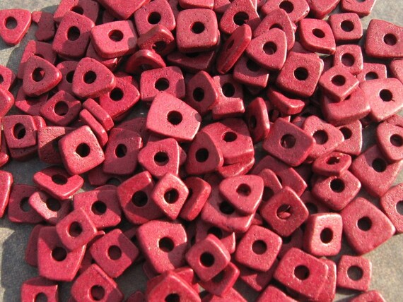 GRENADINE Mykonos Greek Ceramic Beads LITTLE CHIP - 60 Plus Beads