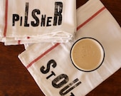 Beer Lovers Towel Set - Set of 4 - Tea Towels - by NestaHome