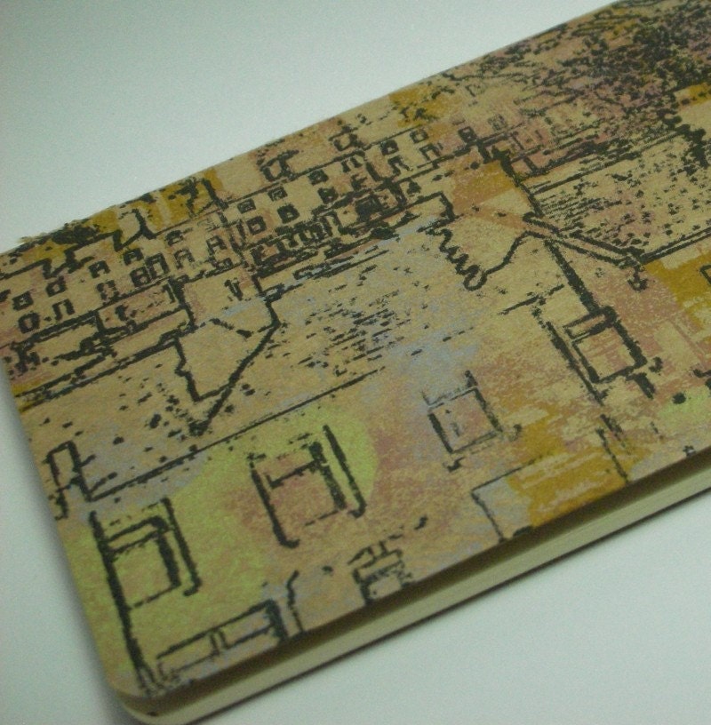 Little houses - pocket sized notebook