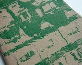 Canal Barges Journal - pocket sized Moleskine notebook - Gocco printed - blank