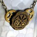 Steampunk Jewelry Time after Time Vintage Button Necklace