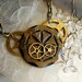 Steampunk Jewelry Time after Time Vintage Button Necklace