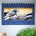 Wall Hanging Quilt Hokusai Great Wave Japanese Asian Design Horizontal Size