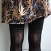Lace Leggings - Subtle Faux Thigh High - S, M, L