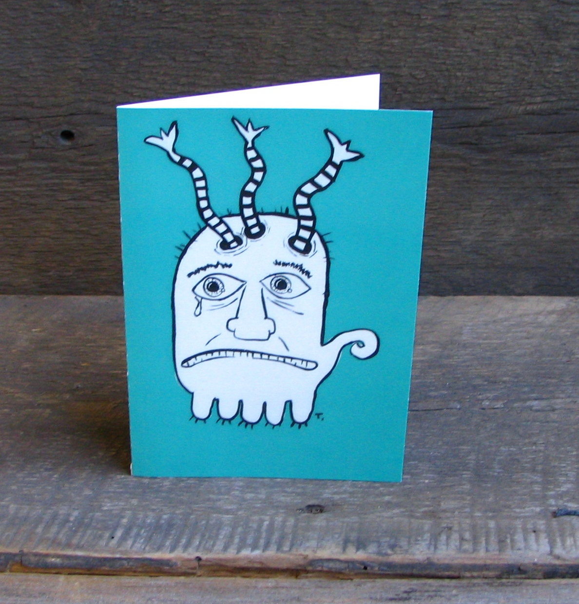 Simon Blank greeting card