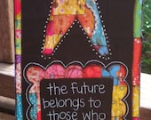 MADE TO ORDER Dreams Mixed Media Collage (5 1/2 x 11 in)
