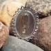 Lady of the Garden Terrace Cameo Brooch