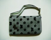 Butterfly Grey Pouch
