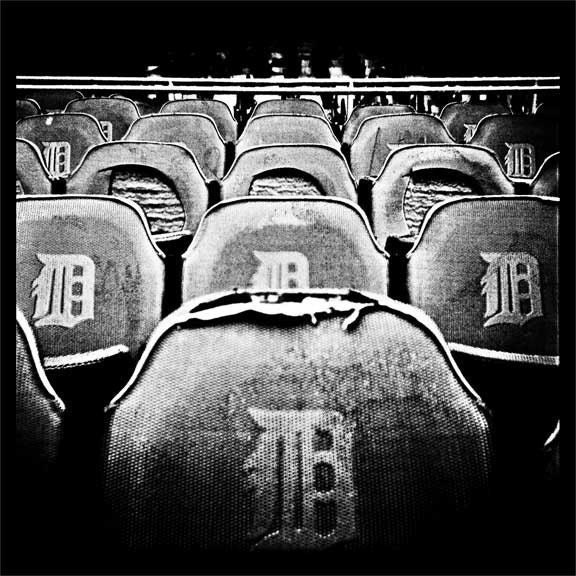 Detroit Tiger Stadium No. 39 - 6x6 Argus 75 Fine Art Photographic Print